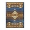 Flash Furniture Blue 6 x 9 Southwestern Style Patterned Area Rug OKR-RG1113-69-BL-GG - alternate 7